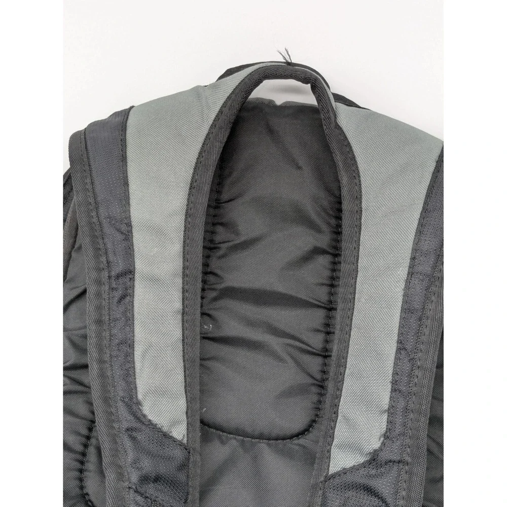 Dakine Duel Pack Backpack Gray Black Laptop School Travel Hiking 20x15x4
